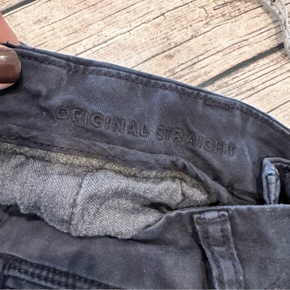 American Eagle Outfitters Blue Original Straight Chinos Size 30x30 - Picture 7 of 8